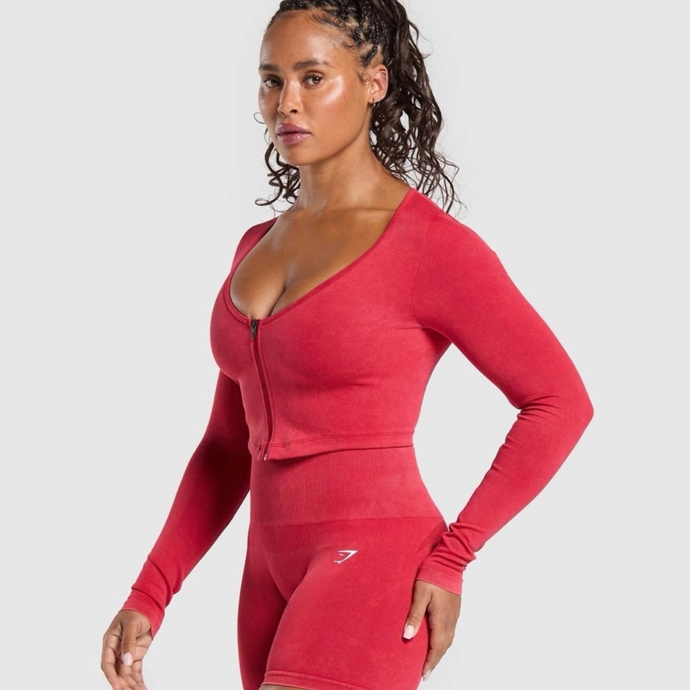 Gymshark Long Sleeve Crop Top